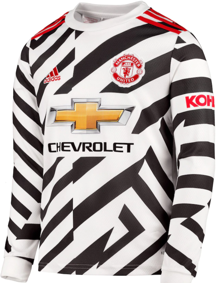 Camisa oficial Adidas Manchester United 2020 2021 III jogador manga comprida